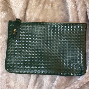 2/$10 or 5/$25 ipsy Bag Green Textured Rubber